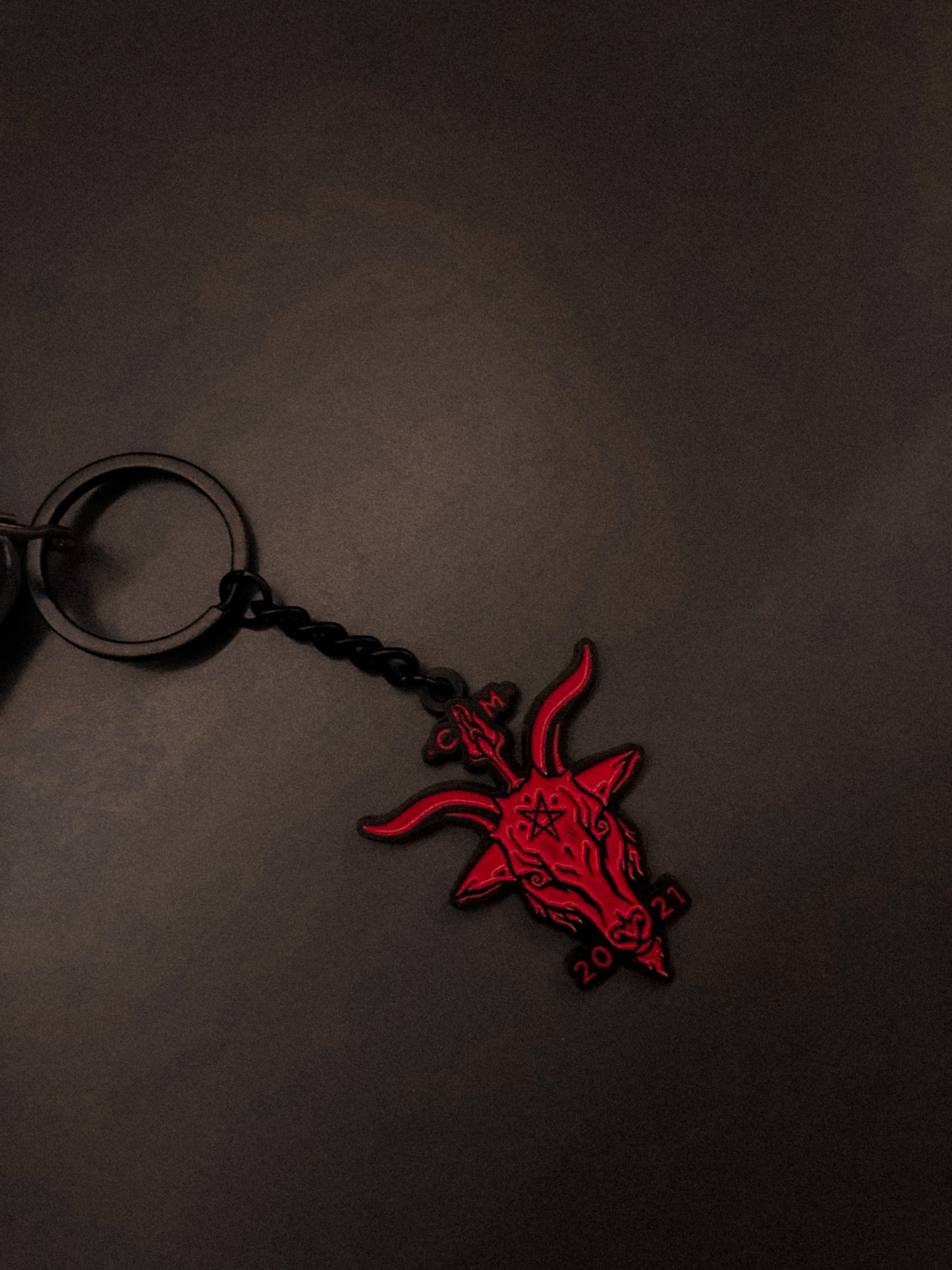 Baphomet Keychain